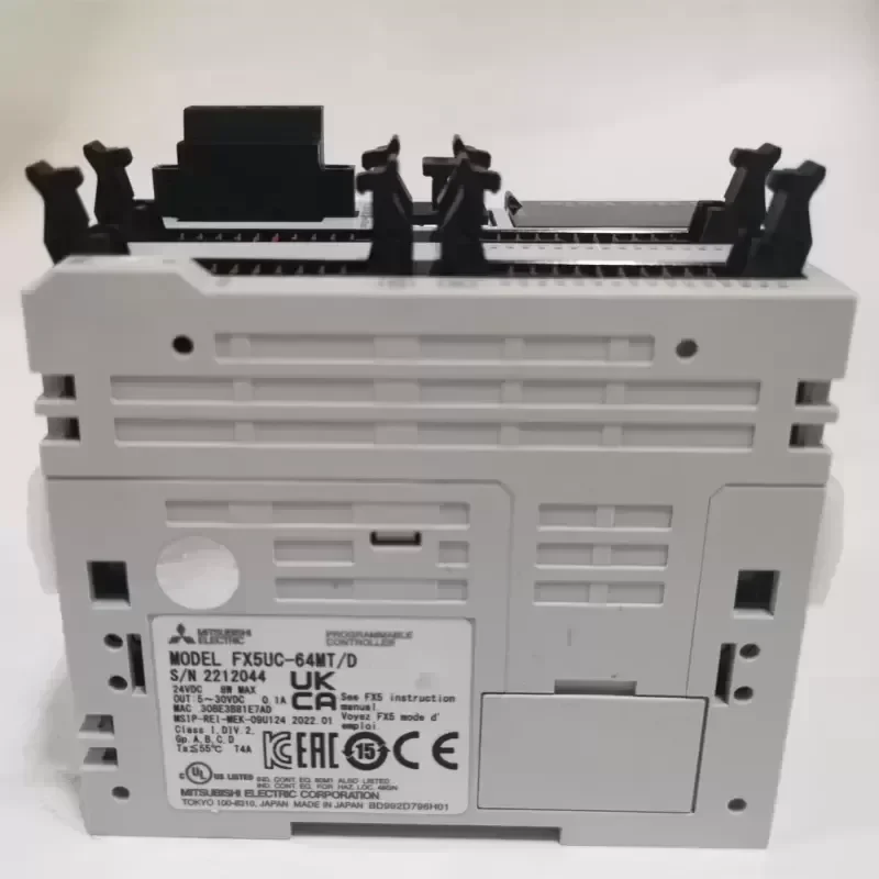 Mitsubishi IQ-F Series PLC Industrial Controller FX5UC-64MT/D Programmable PAC & Dedicated Controllers