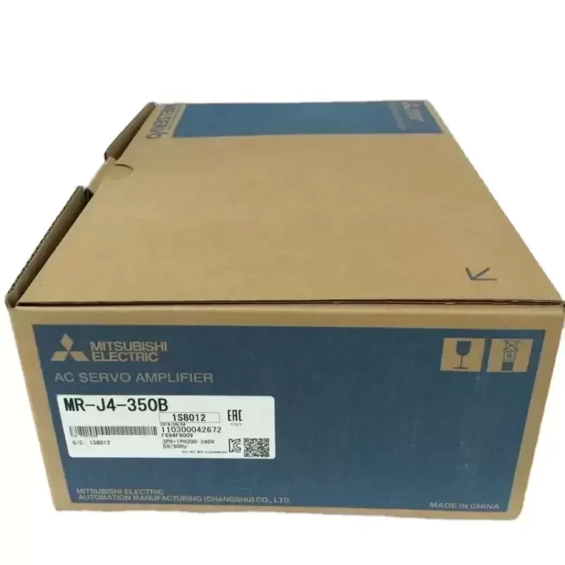 Mitsubishi Motor Drivers 3500W Servo Drive MR-J4-350B SSCNET3/H Interface for Three-Phase AC220V Power