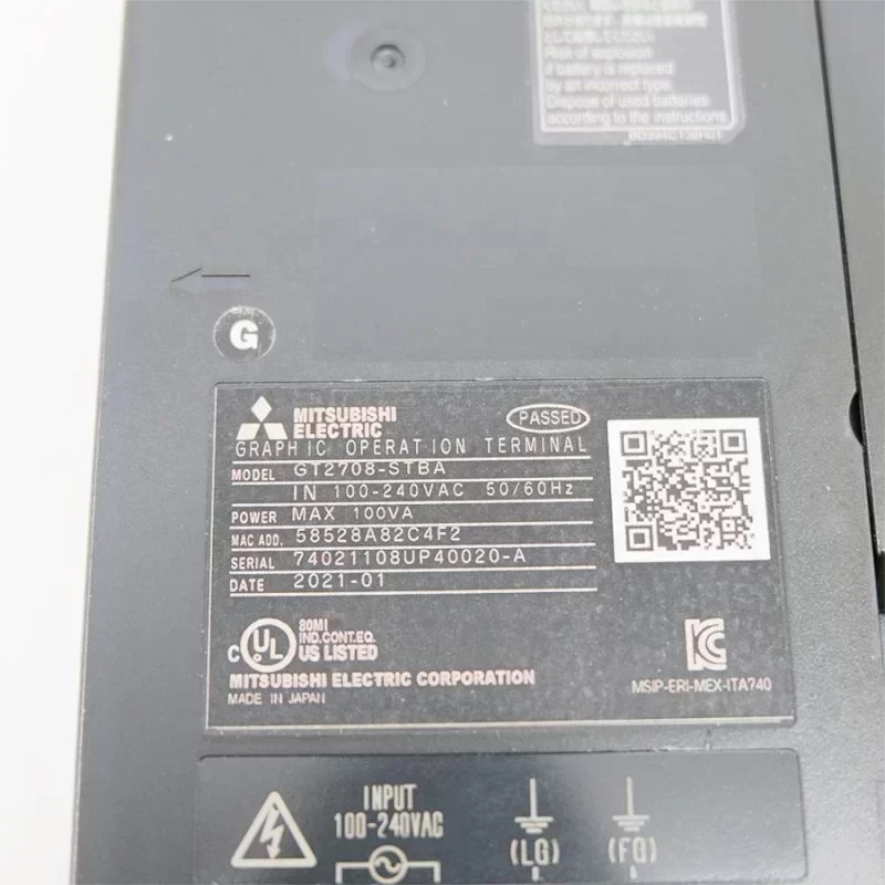Mitsubishi Plc Hmi Touch Sencor Panel Gt2708-stba Plc Programming Controller HMI Touch Screen Mitsubishi Plc Hmi Touch Sencor Panel Gt2708-stba Plc Programming Controller HMI Touch Screen