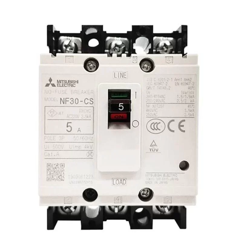 NF-30CS 3P 30A 500VAC Mitsubishi MCCB Circuit Breakers NF-30CS 3P 30A 500VAC Mitsubishi MCCB Circuit Breakers