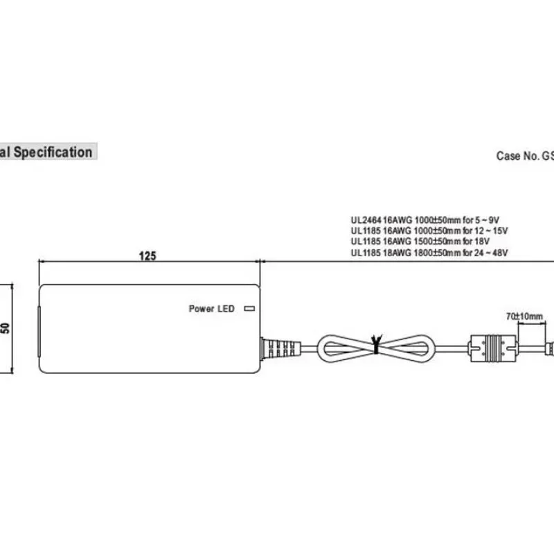 Nice Price Meanwell GST60A12-P1J 12V 5A 60W AC-DC Industrial Desktop Adapter Nice Price Meanwell GST60A12-P1J 12V 5A 60W AC-DC Industrial Desktop Adapter