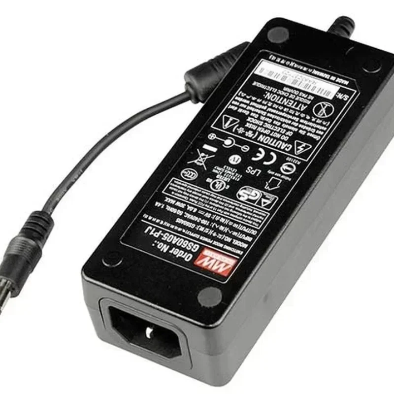 Nice Price Meanwell GST60A12-P1J 12V 5A 60W AC-DC Industrial Desktop Adapter