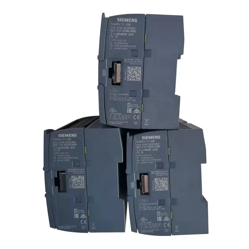 PLC Siemens S7 1200 Controller CPU 1214C 6ES7214-1AG40-0XB0 6ES7214-1BG40-0XB0 6es7214-1hg40-0xb0 PLC Siemens S7 1200 Controller CPU 1214C 6ES7214-1AG40-0XB0 6ES7214-1BG40-0XB0 6es7214-1hg40-0xb0