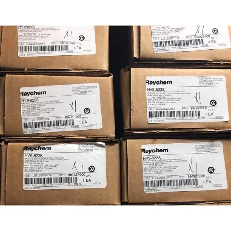 Raychem Polyolefin Heat Shrinkable Splice HVS-822S In-Stock Low Voltage Insulation Materials Certified ROHS Sleeving Raychem Polyolefin Heat Shrinkable Splice HVS-822S In-Stock Low Voltage Insulation Materials Certified ROHS Sleeving