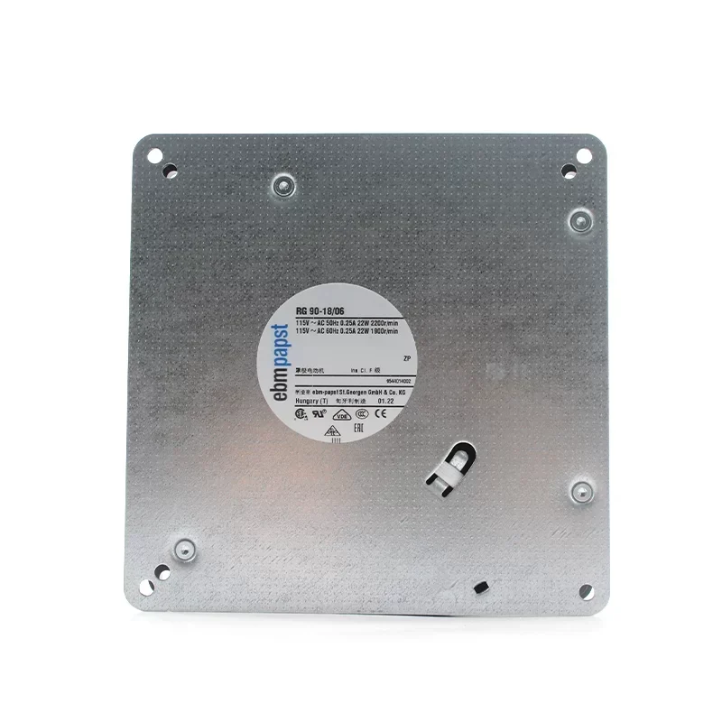 RG90-18/06 ebmpapst 115v 22W 13538 Blower Centrifugal