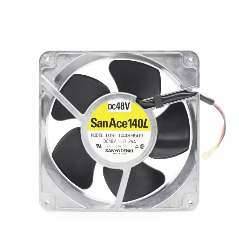 SANYO 109L1448H509 48V 0.29A Cabinet Axial Fan