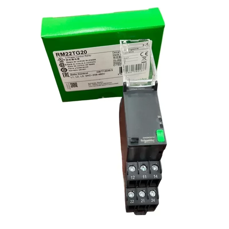 Schneider 3 Phase Supply Control Relay RM22TG20 Schneider 3 Phase Supply Control Relay RM22TG20