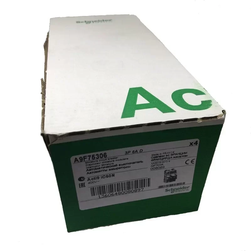 SCHNEIDER IC60N Miniature Circuit Breaker 3P 6A C Curve SCHNEIDER IC60N Miniature Circuit Breaker 3P 6A C Curve