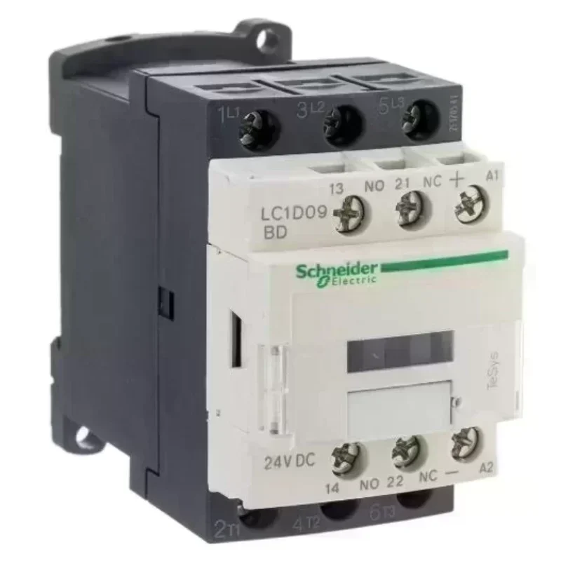 Schneider LC1D09BD TeSys D AC Contactor 3P 25A 4KW DIN Rail Mount