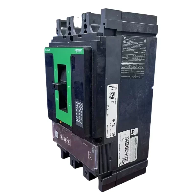 Schneider NSX400N 3-Pole 400A Moulded Case Circuit Breaker with Trip Unit 50kA/415VAC Compact Design High Demand Product Schneider NSX400N 3-Pole 400A Moulded Case Circuit Breaker with Trip Unit 50kA/415VAC Compact Design High Demand Product