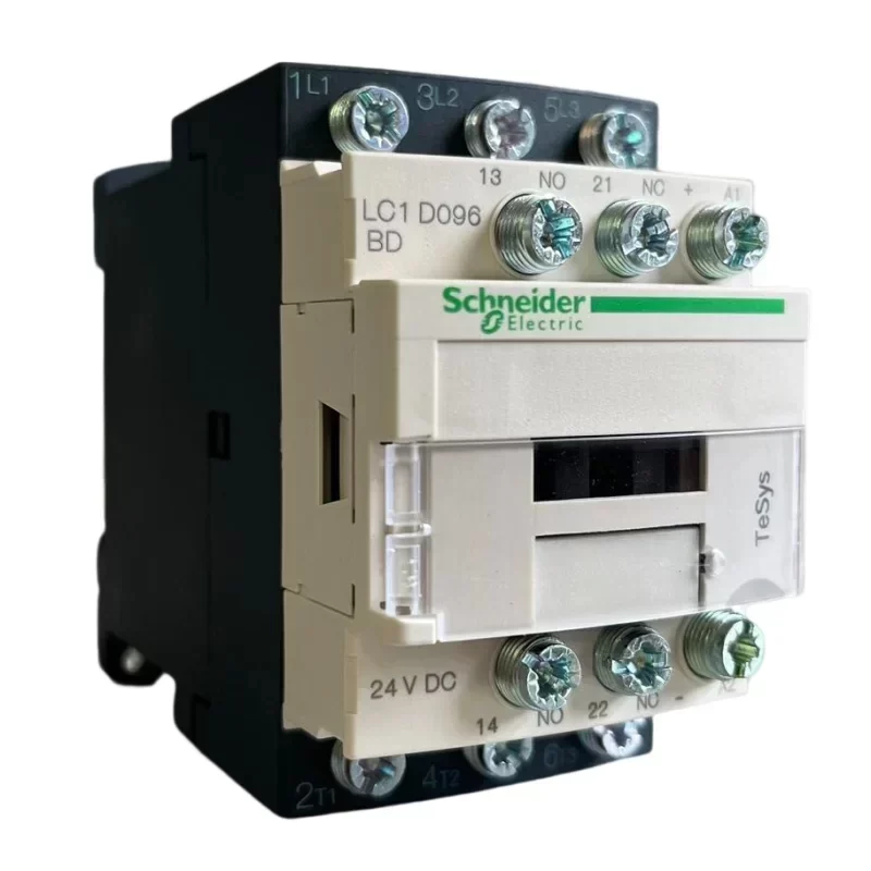 Schneider Telemecanique Magnetic Contactor LC1D096BD 3P 24VDC 9A Schneider Telemecanique Magnetic Contactor LC1D096BD 3P 24VDC 9A