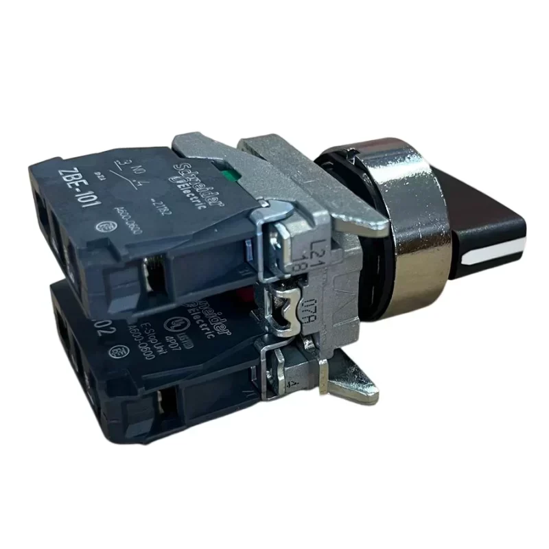 Schneider XB4 Metal Selector Switch 3 Positions 22mm XB4BJ55 Schneider XB4 Metal Selector Switch 3 Positions 22mm XB4BJ55