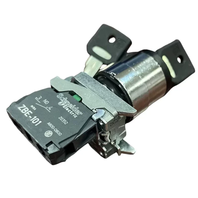 Schneider XB4BG21 22mm 1NO Metal Selector Switch Schneider XB4BG21 22mm 1NO Metal Selector Switch