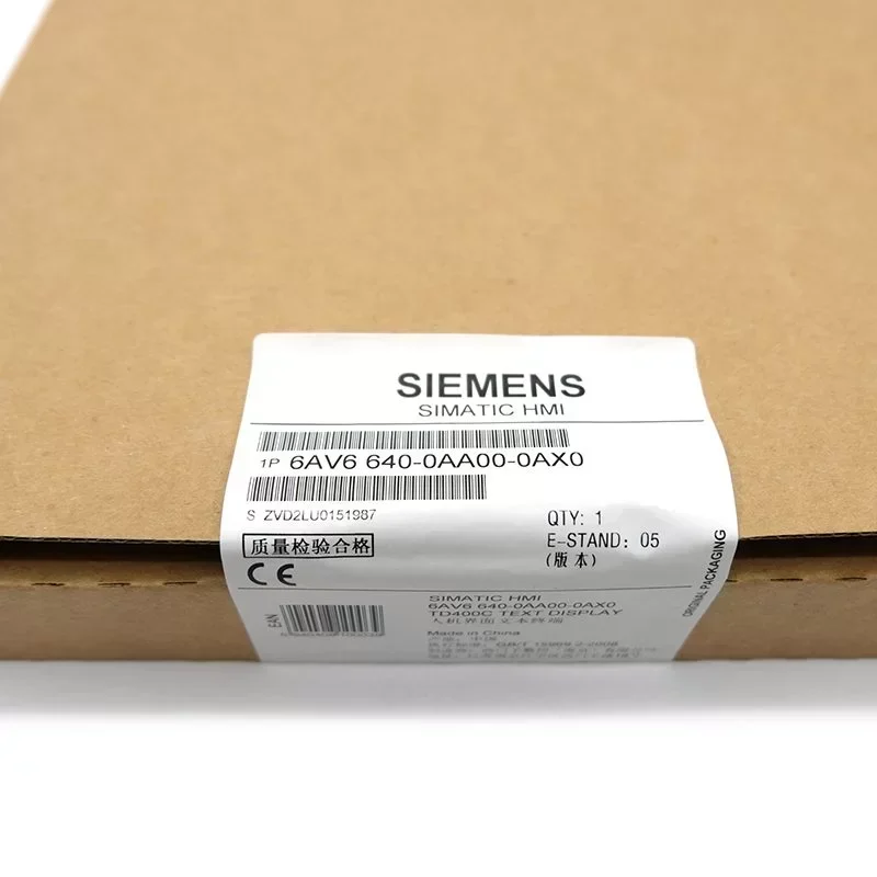 Siemens 6AV6640-0AA00-0ax0 HMI Touch Screen Siemens 6AV6640-0AA00-0ax0 HMI Touch Screen