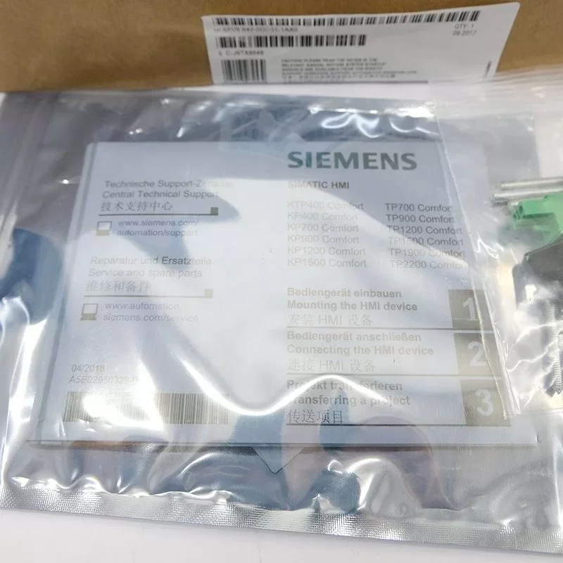 SIEMENS Lcd Display 6AV642-0DC01-1AX0 SIMATIC HMI KTP1200 Basic DP Basic Panel SIEMENS Lcd Display 6AV642-0DC01-1AX0 SIMATIC HMI KTP1200 Basic DP Basic Panel