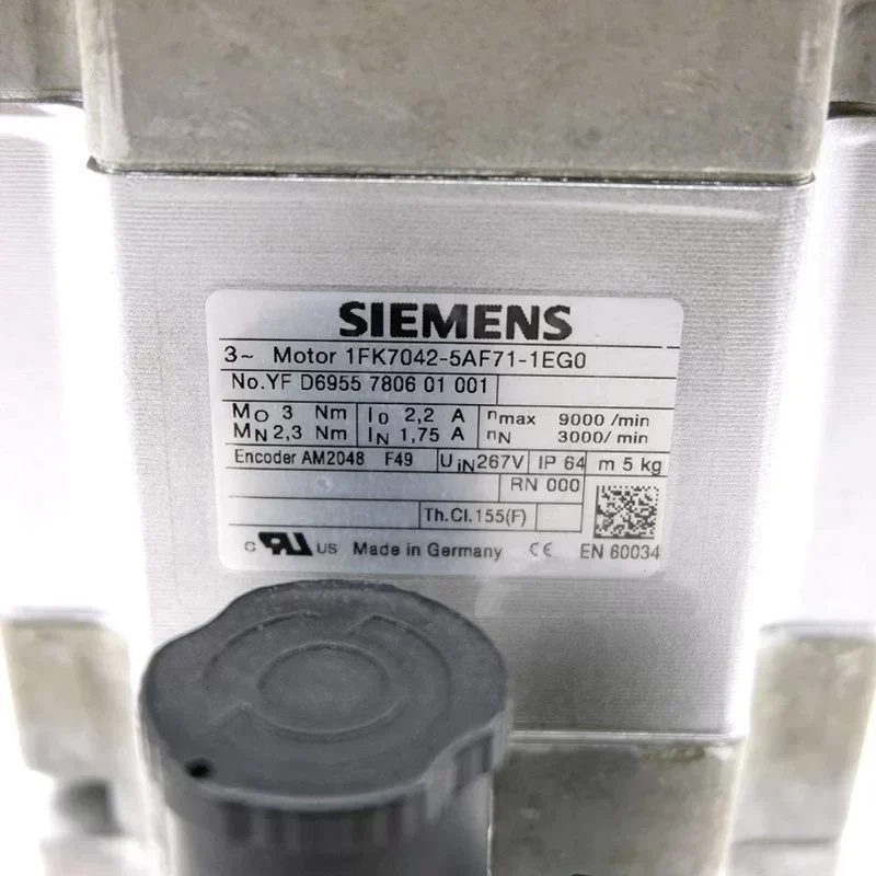 Siemens Servo Motor 1FK7042-5AF71-1EG0 Siemens Motor Module for CNC Machine Siemens Servo Motor 1FK7042-5AF71-1EG0 Siemens Motor Module for CNC Machine