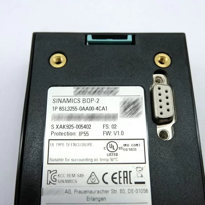 Siemens SINAMICS BOP-2 6SL3255-0AA00-4CA1 G120 Basic Operator Panel Siemens SINAMICS BOP-2 6SL3255-0AA00-4CA1 G120 Basic Operator Panel