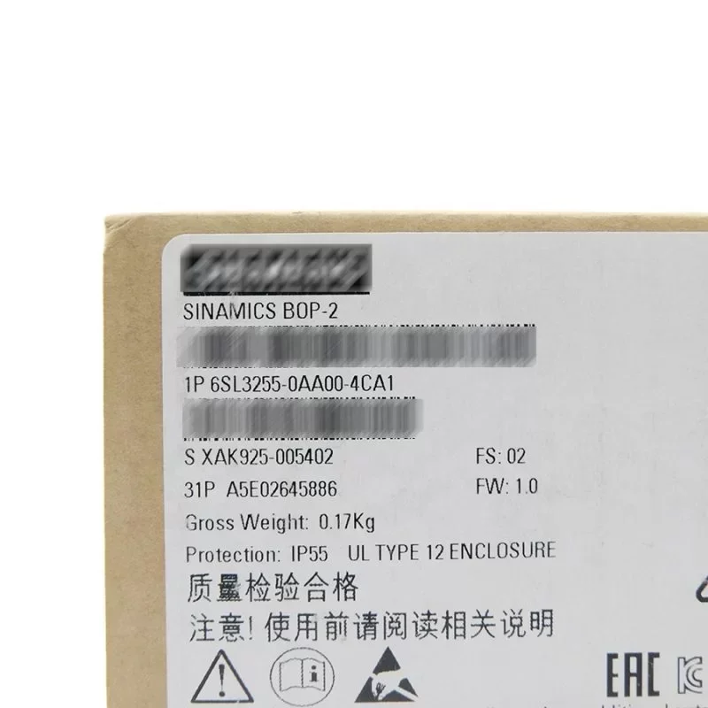 Siemens SINAMICS BOP-2 6SL3255-0AA00-4CA1 G120 Basic Operator Panel Siemens SINAMICS BOP-2 6SL3255-0AA00-4CA1 G120 Basic Operator Panel
