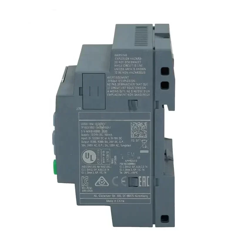 Siemens Sm 1223 PLC logo Siemens 6ED1052-1HB08-0BA1 DI 8/DO 4 Logic Module LOGO 24RCE Siemens Sm 1223 PLC logo Siemens 6ED1052-1HB08-0BA1 DI 8/DO 4 Logic Module LOGO 24RCE