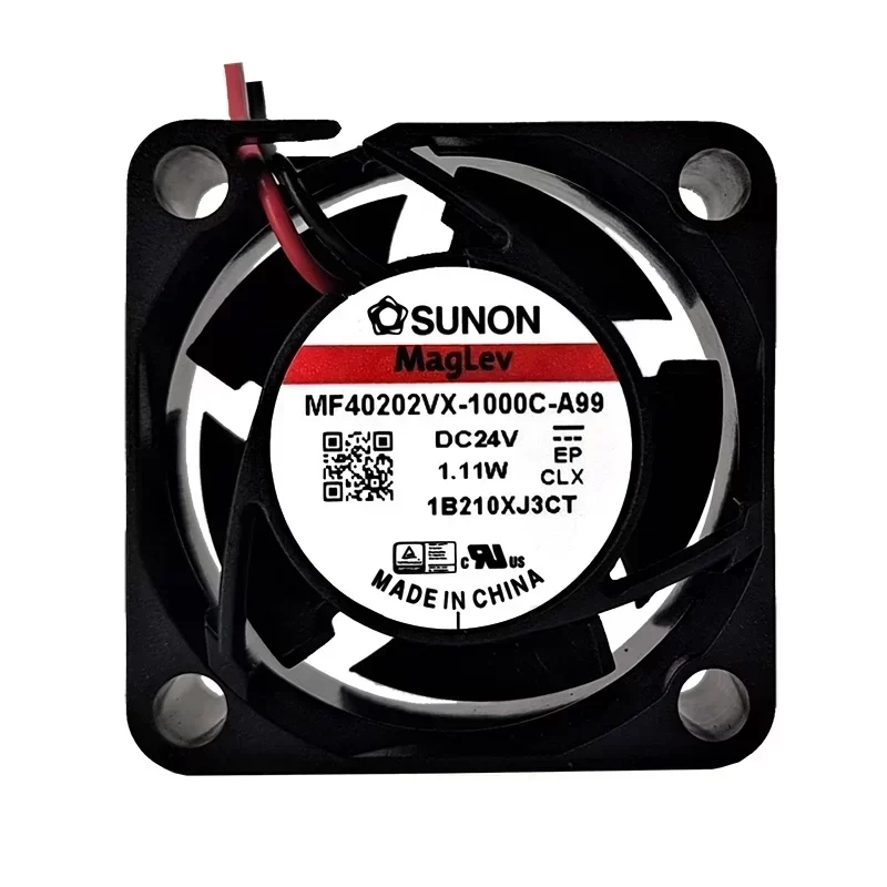 SUNON MF40202VX-1000C-F99 Axial Fan VAPO Bearing 40x40x20MM 24VDC 1.11W 10.8CFM Plastic