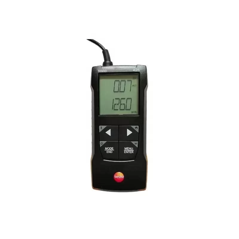 Testo 425 Thermal Anemometer Temperature Volume Flow Measurement