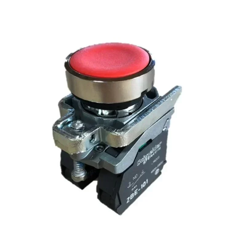 XB4BA45 Red 22mm Schneider Telemacanique Harmony Flush Pushbutton 1NO+1NC with 10A Max. Current Compatible XB4BA45 Red 22mm Schneider Telemacanique Harmony Flush Pushbutton 1NO+1NC with 10A Max. Current Compatible