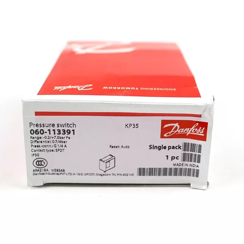 060-113391 Danfoss KP35 series pressure switch sensor 060-113391 Danfoss KP35 series pressure switch sensor