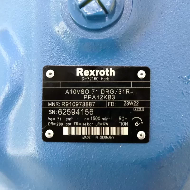 A10VSO71DRG 31R-PPA12KB3 REXROTH Axial Piston Vacuum Pump A10VSO71DRG 31R-PPA12KB3 REXROTH Axial Piston Vacuum Pump