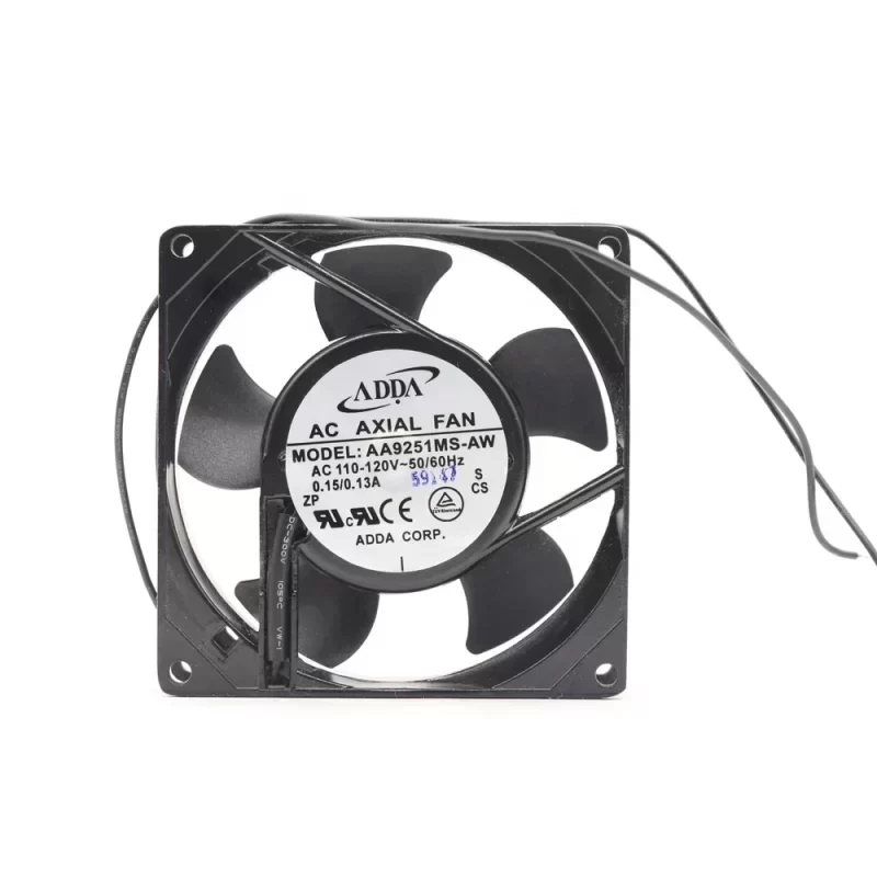 AA9251MS-AW ADDA 110V AC 9025 9cm 0.96W 0.09A Axial Fan