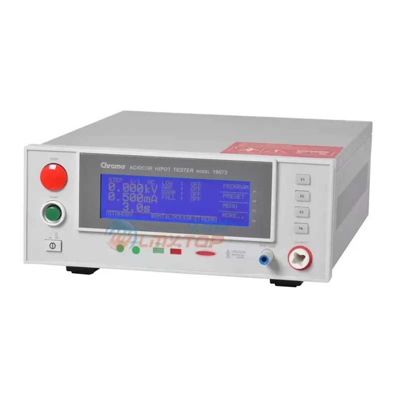 Chroma 19073 Hipot Tester 19071 Insulation Resistance Tester Chroma 19073 Hipot Tester 19071 Insulation Resistance Tester