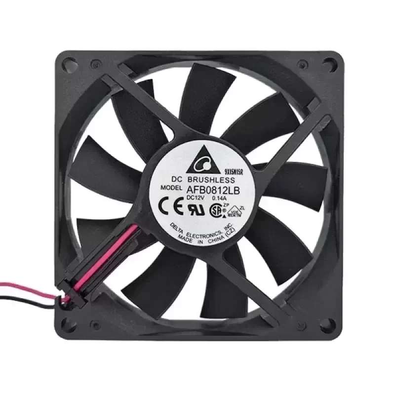 Delta AFB0812LB 80mm 12V 0.14A DC Axial Fan