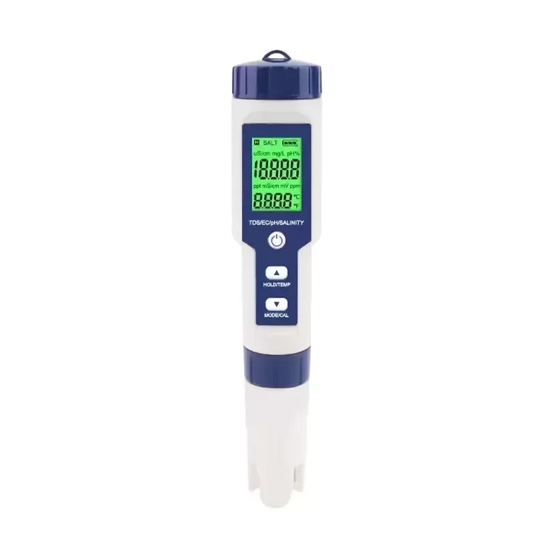 EZ9909 Water Quality Tester 5-in-1 Backlight Display EZ9909 Water Quality Tester 5-in-1 Backlight Display