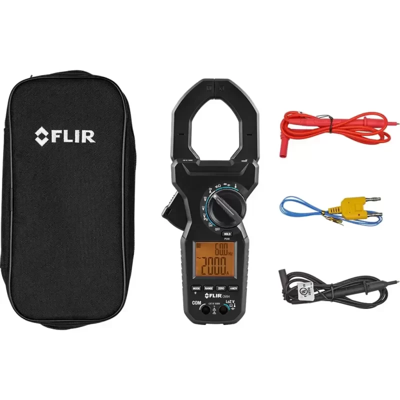 FLIR CM94 Digital Clamp Meter 2000A AC/DC CAT IV-1000V IP40 FLIR CM94 Digital Clamp Meter 2000A AC/DC CAT IV-1000V IP40