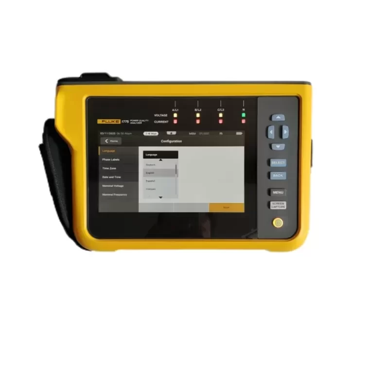 Fluke 1775 Three-Phase Power Quality Analyzer Energy Meters for Efficient Power Analysis Enhanced Version of Fluke 1773 Fluke 1775 Three-Phase Power Quality Analyzer Energy Meters for Efficient Power Analysis Enhanced Version of Fluke 1773