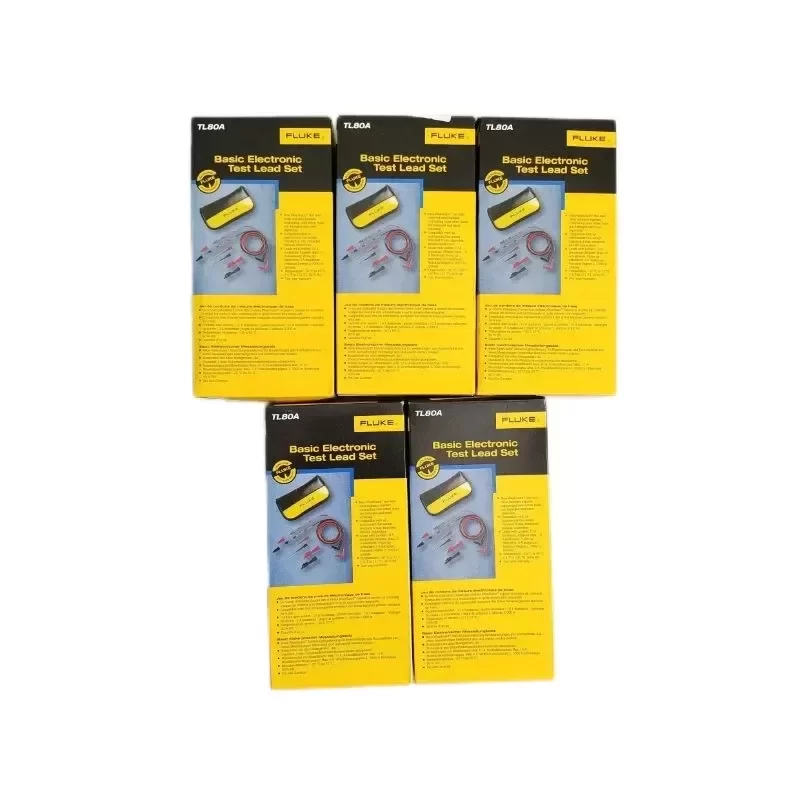 Fluke TL80A Electronic for Test Lead Kit with Plastic TL71 TL75 TL175 for Test Leads