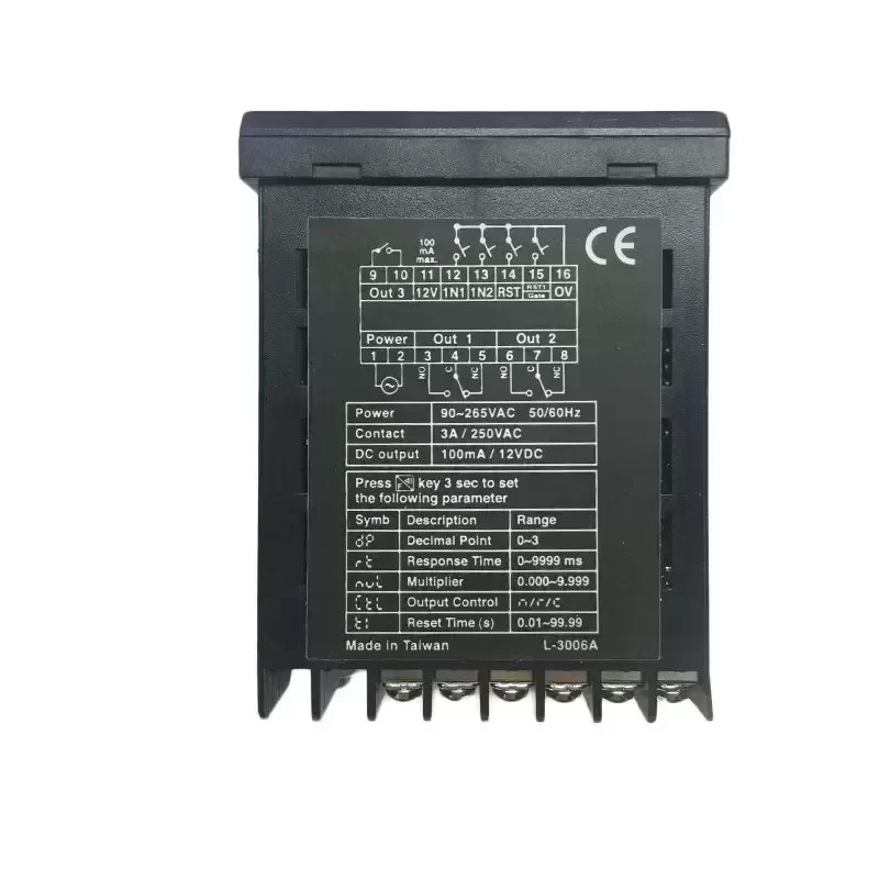 FOTEK MC-362 6 Din 72*72 Multi-Function UP/Down Relay Counter FOTEK MC-362 6 Din 72*72 Multi-Function UP/Down Relay Counter