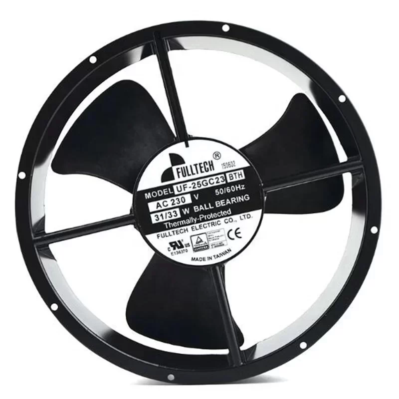 FullTech UF-25GC23BTH UF-25GC23BWH 230V AC 254x89mm Axial Fan