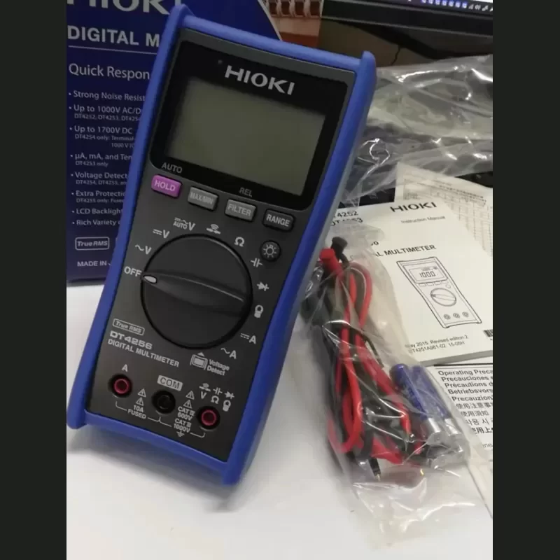 Hioki DT4256 Digital Multimeter 60 MA to 10 a Direct Input Hioki DT4256 Digital Multimeter 60 MA to 10 a Direct Input
