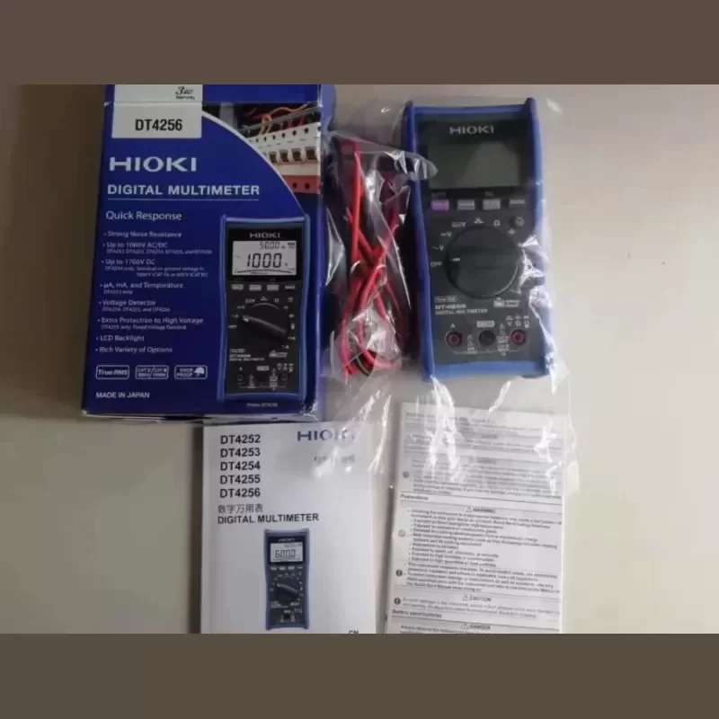 Hioki DT4256 Digital Multimeter 60 MA to 10 a Direct Input Hioki DT4256 Digital Multimeter 60 MA to 10 a Direct Input