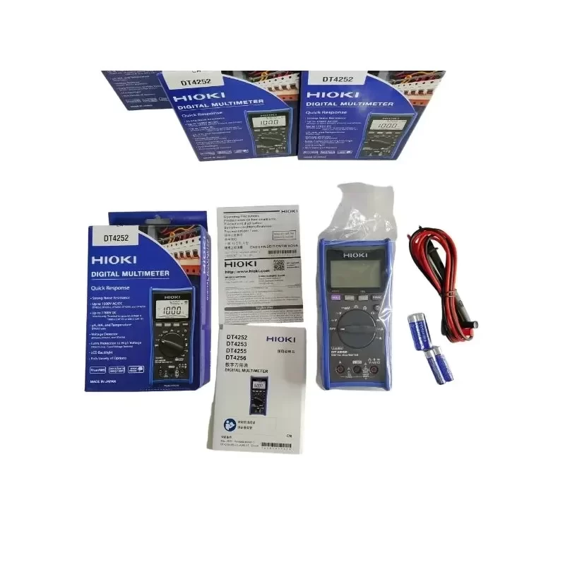 Hioki DT4281 Digital Multimeter Complementing Models DT4252 and DT4256