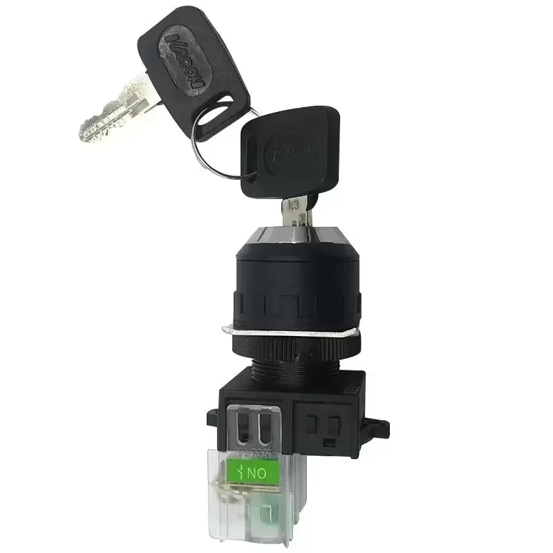 KACON K22-61 Dual Speed Key Selection Switch 1NO Contacts KACON K22-61 Dual Speed Key Selection Switch 1NO Contacts