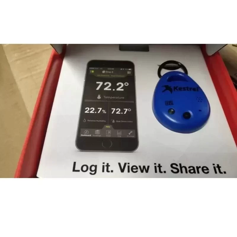 Kestrel DROP D2 Blue Wireless Temperature/Humidity Data Logger Kestrel DROP D2 Blue Wireless Temperature/Humidity Data Logger