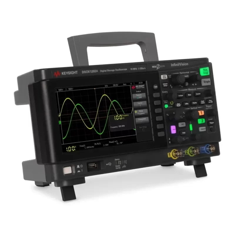 Keysight DSOX1202A Digital Oscilloscope 70 MHz 2 Channel DSOX1204A Keysight DSOX1202A Digital Oscilloscope 70 MHz 2 Channel DSOX1204A