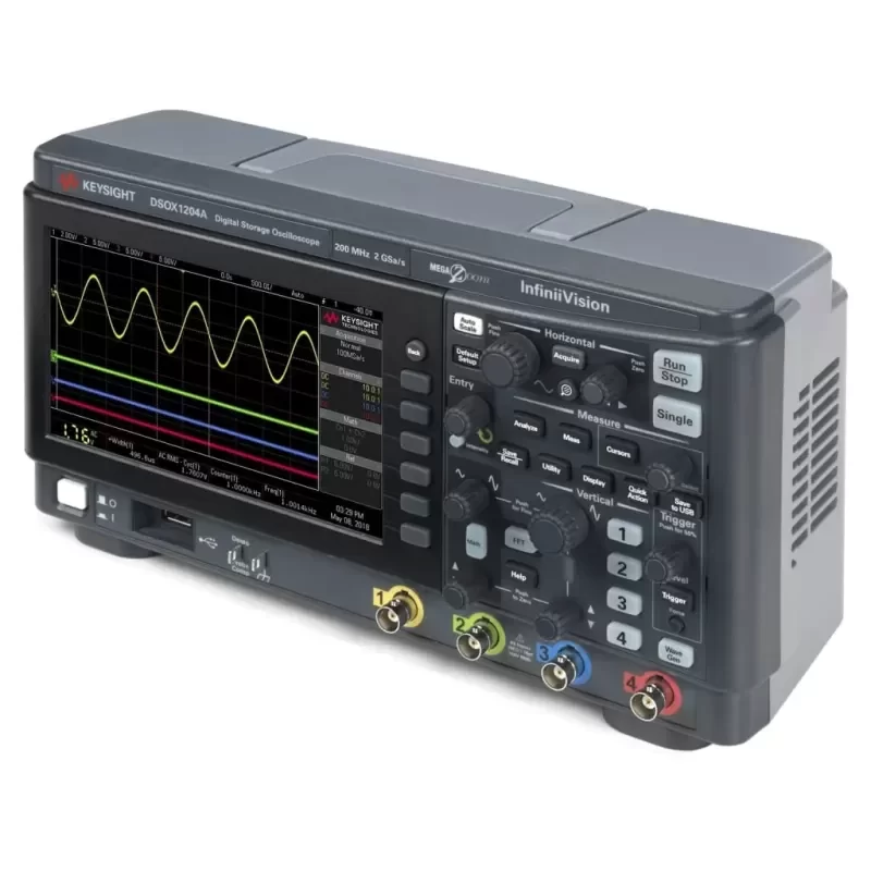 Keysight DSOX1204A Digital Oscilloscope 70 MHz 4 Channels Keysight DSOX1204A Digital Oscilloscope 70 MHz 4 Channels