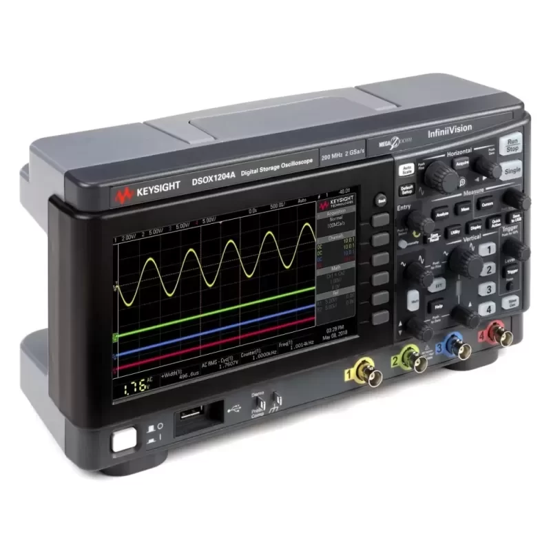 Keysight DSOX1204A Digital Oscilloscope 70 MHz 4 Channels Keysight DSOX1204A Digital Oscilloscope 70 MHz 4 Channels