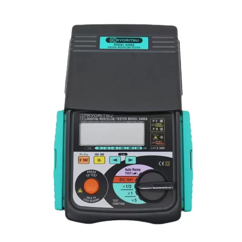 Kyoritsu KEW5406A Three-phase Leakage Switch Tester Digital Display Screen