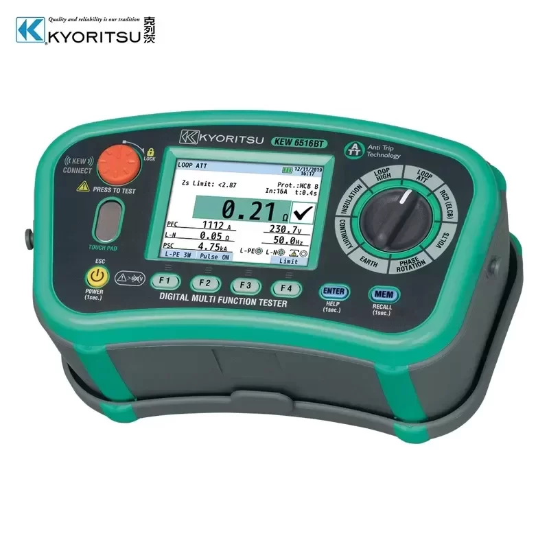 Kyoritsu KEW6516 Multi-Function Tester 100/250/500/1000 V Kyoritsu KEW6516 Multi-Function Tester 100/250/500/1000 V