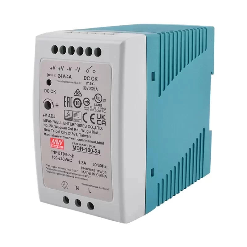 MEAN WELL MDR-100-24 Power Supply 24V 4A 96W