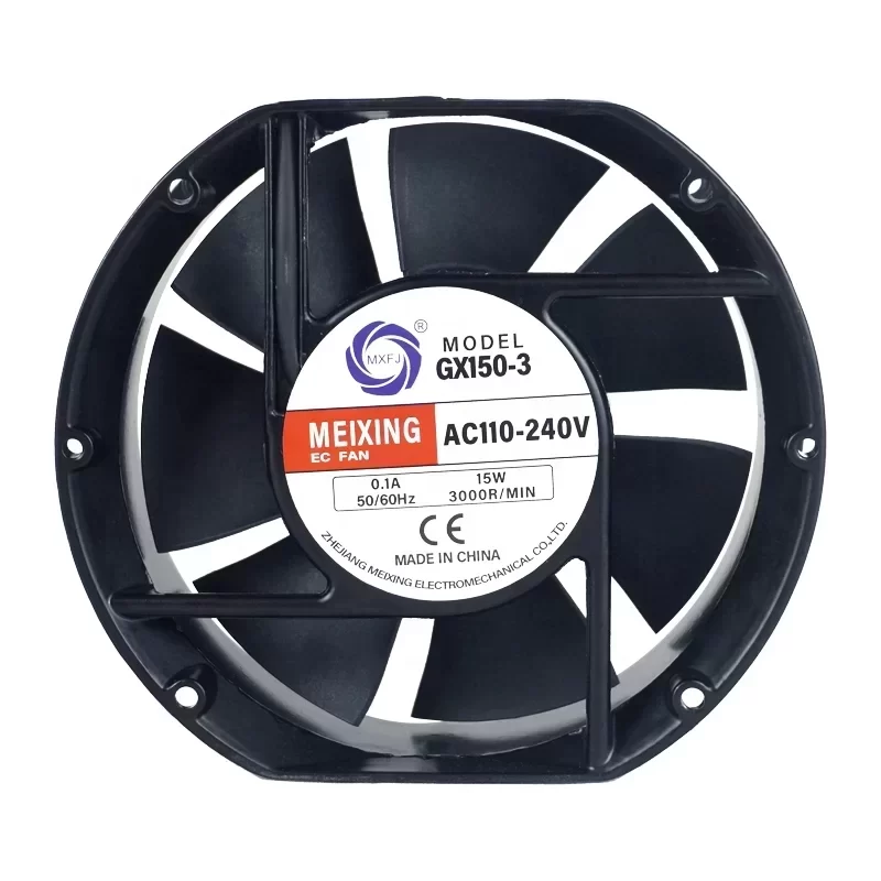 MEIXING Gx150-3 110-240V AC 6inch 172x150x51mm Axial Fan