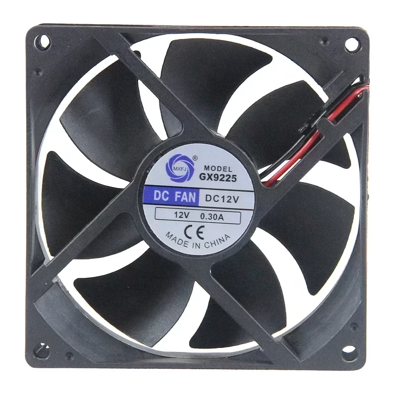 MEIXING GX9225 12V DC 0.3A 2.8W 92x92x25mm Axial Fan